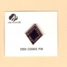 Girl Scout Cookie Activity Sale- Girl Cookies Pin- Purple 2004