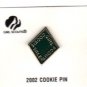 Girl Scout Cookie Activity Sale- Girl Cookies Pin- Green 2002