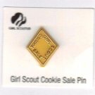 Girl Scout Cookie Activity Sale- Girl Cookies Pin- Orange 2001