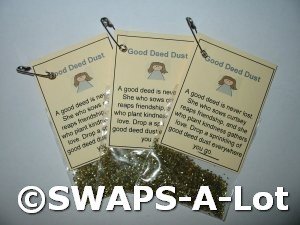 Mini Good Deed Dust SWAPS Kit for Girl Kids Scout makes 25