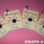 Mini Eye of Providence Egypt Thinking Day SWAPS Kit for Girl Kids Scout makes 25
