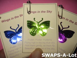 Mini Wings in the Sky SWAPS Kit for Girl Kids Scout makes 25