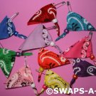 Mini Bright Bandana Girl Scout SWAPS Kids Craft Kit makes 50