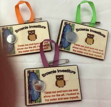 Mini Brownie Investiture SWAPS Kit for Girls Kids Scout Makes 25
