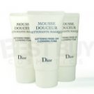 CD Mousse Douceur Softening Rinse Off Cleansing Foam (50mlx3)