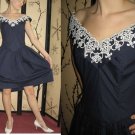 ViNTaGe GUNNE SAX SUN Dress BoHo indie DRoP wst FULL S