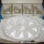 SERVA SNACK Anchor hocking 8 pc grapevine set new NIB