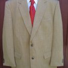 HABAND EXECUTIVE BLAZER sport coat jacket 46L 46 Tan SEXY!!