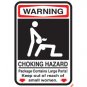Warning Choking Hazard- Large