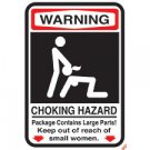 Warning Choking Hazard- Medium