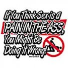 If You Think Sex is a Pain in the Ass You Might Be Doing it Wrong- Small