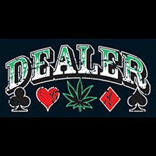 Dealer~Pot Leaf- Large