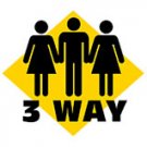 3 Way Sign- Large