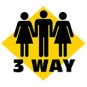 3 Way Sign- Large