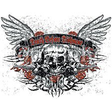 Death Before Dishonor ~ Skull -  Medium