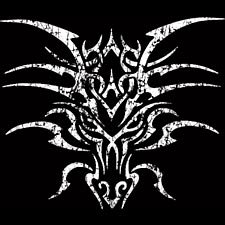 Dragon Face Distressed  -  Extra Large