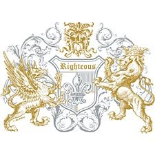 Righteous ~ Lion & Griffin - Medium