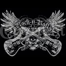 Rock N Roll ~ Skull Guitars -  Small