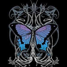 Goth Butterfly - Extra Large