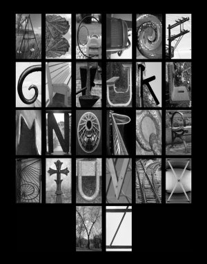 door 4' entry Custom Photography  Unframed  Alphabet ABC Poster 11x14