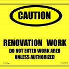 EPA "Lead Work Area" Sign