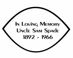 Vehicle Window "In Loving Memory"