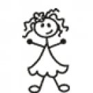 Vehicle Window Family -Girl