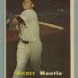 1957 Topps # 95 Mickey Mantle Yankees HOF VG