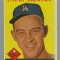 1958 Topps # 305 CLEM LABINE Dodgers VG