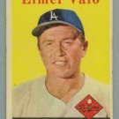 1958 Topps # 323 ELMER VALO Dodgers