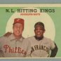 1959 Topps NL Hitting Kings # 317 ASHBURN -- MAYS HOF