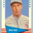 1961 Fleer # 109 George Mule Haas White Sox