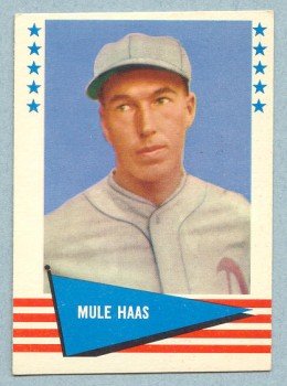 1961 Fleer # 109 George Mule Haas White Sox