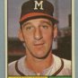 Vintage 1961 Topps # 200 Warren Spahn Braves HOF