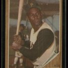 1962 Topps # 10 Roberto Clemente Pirates HOF