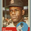 Vintage 1963 Topps # 415 Bob Gibson Cardinals HOF
