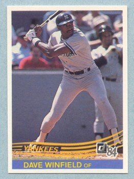 1984 Donruss # 51 Dave Winfield HOF Yankees