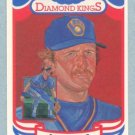 1984 Donruss Diamond Kings # 1 Robin Yount HOF Brewers