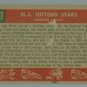 1959 Topps NL Hitting Kings # 317 ASHBURN -- MAYS HOF