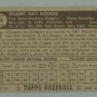 1952 Topps # 36 Gil Hodges Dodgers