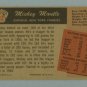 1955 Bowman # 202 Mickey Mantle Yankees HOF EX