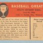 1961 Fleer # 119 Joe Kuhel Senators White Sox