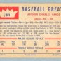 1960 Fleer # 51 Dazzy Vance HOF Brooklyn Dodgers