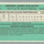 1984 Donruss # 83 Andy Van Slyke RC Cardinals Rookie