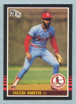 1985 Donruss # 59 Ozzie Smith HOF Cardinals