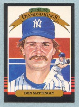 1985 Donruss Diamond Kings # 7 Don Mattingly Yankees