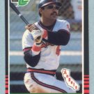 1985 Leaf # 170 Reggie Jackson HOF Angels