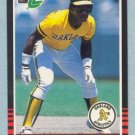 1985 Leaf # 208 Rickey Henderson Oakland A's