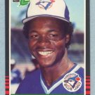 1985 Leaf # 91 Tony Fernandez Blue Jays
