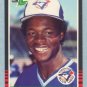 1985 Leaf # 91 Tony Fernandez Blue Jays